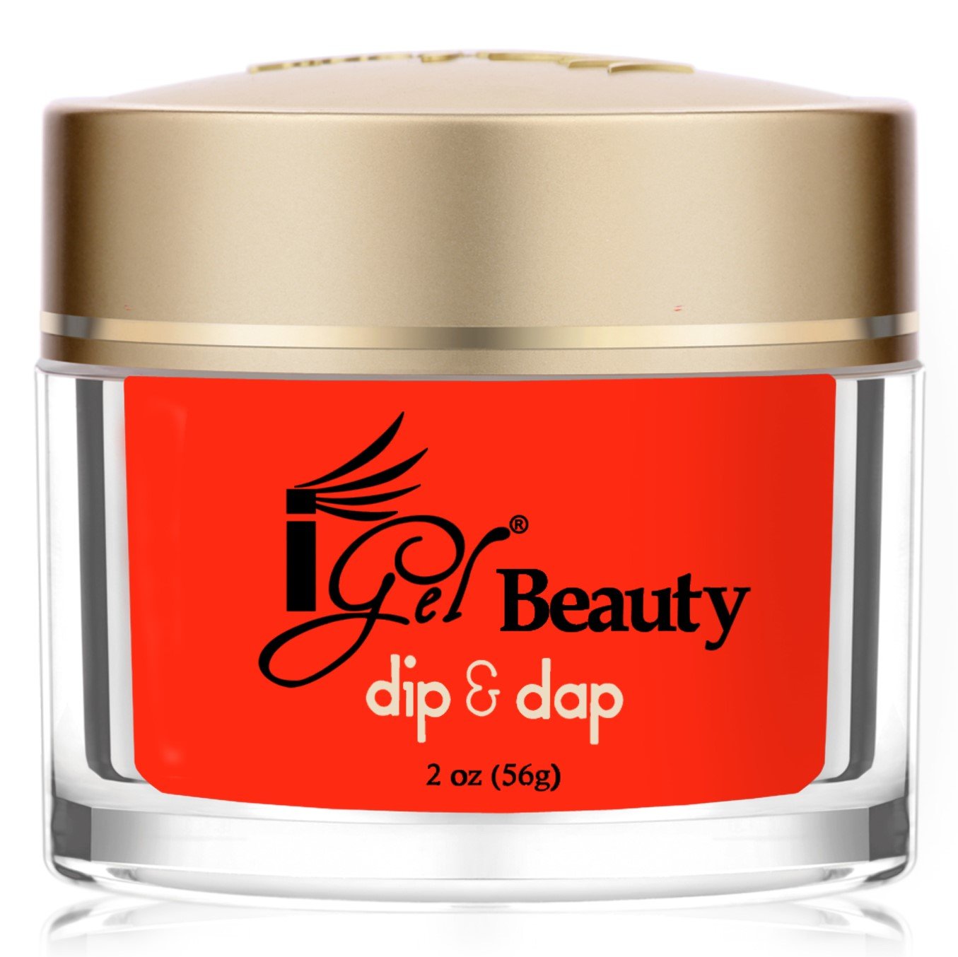 iGel Beauty - Dip & Dap Powder - DD065 Fired Up Red